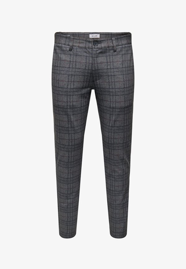 ONSMARK TAP CHECK PANT - Trousers