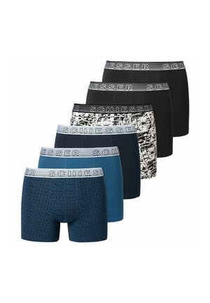 6ER PACK - Onderbroeken - blau schwarz weiß