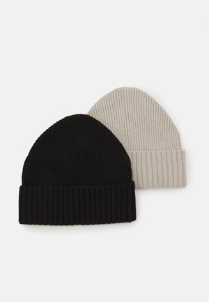 2 PACK UNISEX - Muts - black/grey