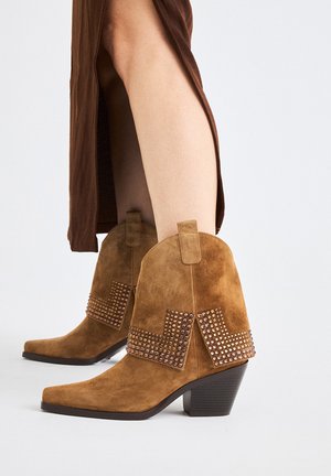 SANSE - Botines bajos - camel