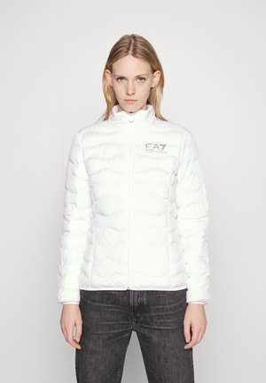 JACKET - Light jacket - white/gold