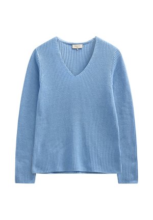 ELLIS-V - Stickad tröja - vista blue