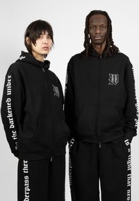 Wasted Paris - HOODIE FULL ZIP MERCY UNISEX  - Zip-up sweatshirt - black Thumbnail Image 1