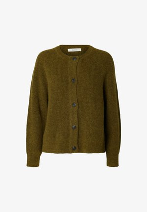 Selected, SLFLULU - Kardigan - fir green