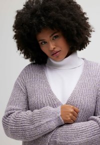 Ulla Popken Cardigan - lilac