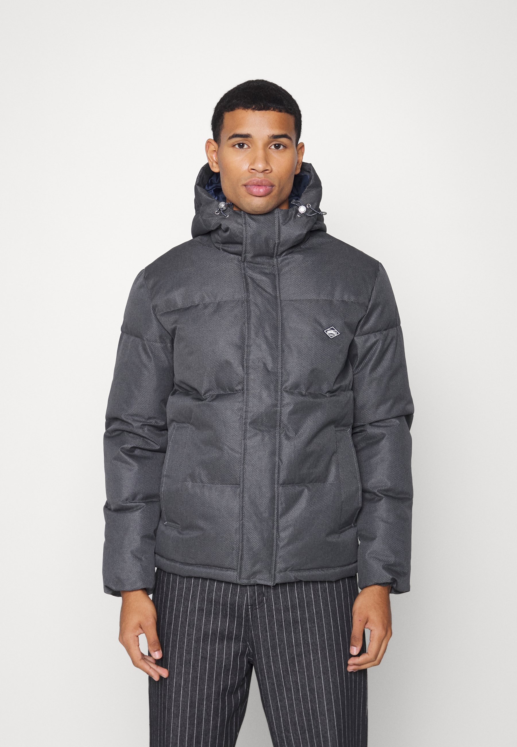 dark grey puffer