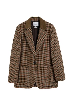 Blazer - camel check