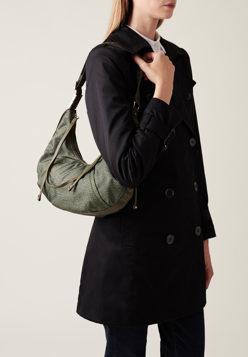 Borbonese FOLD SMALL - Handbag - military green