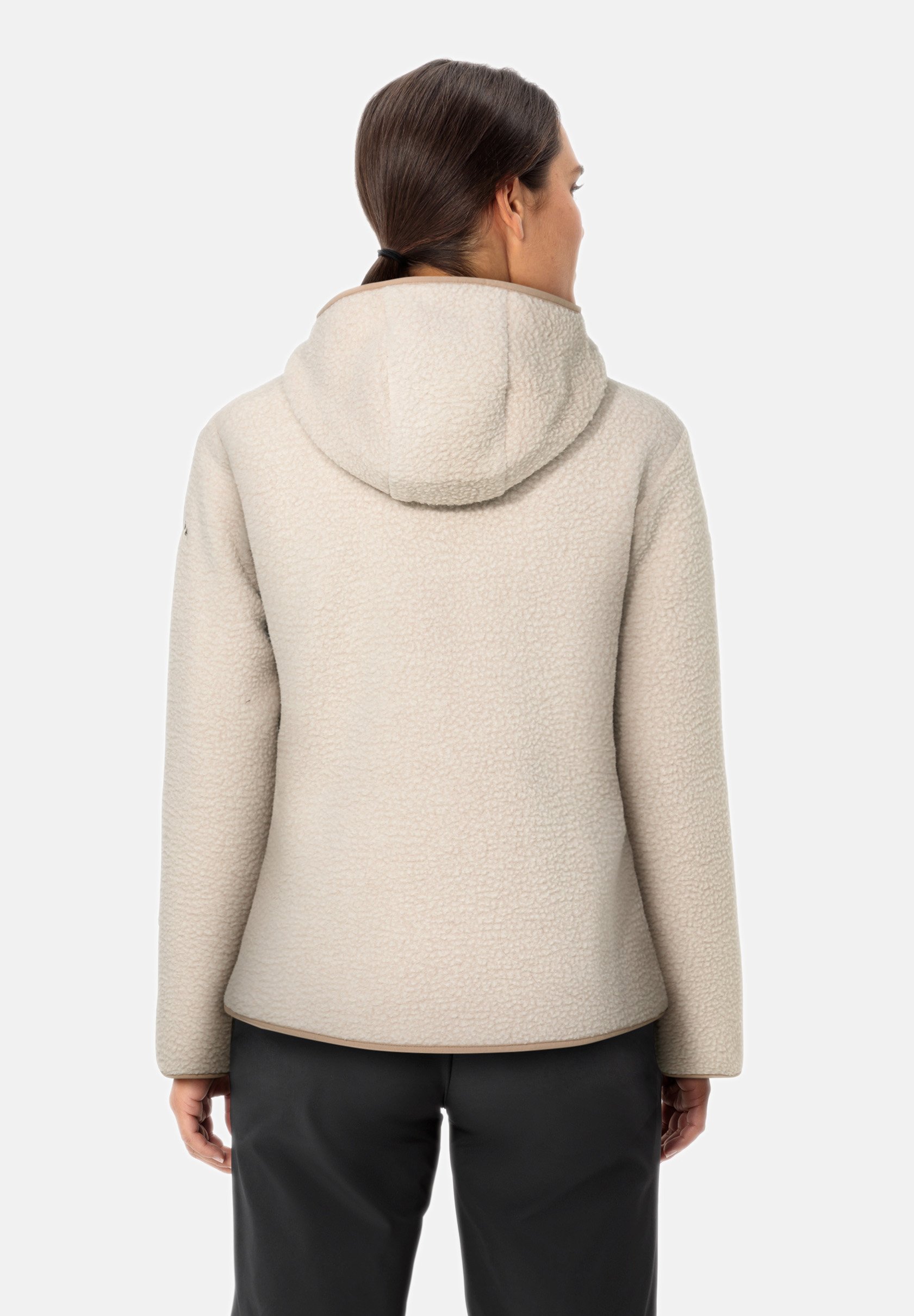 Vaude SE HITRA - Fleecejacke - ecru/beige - Zalando