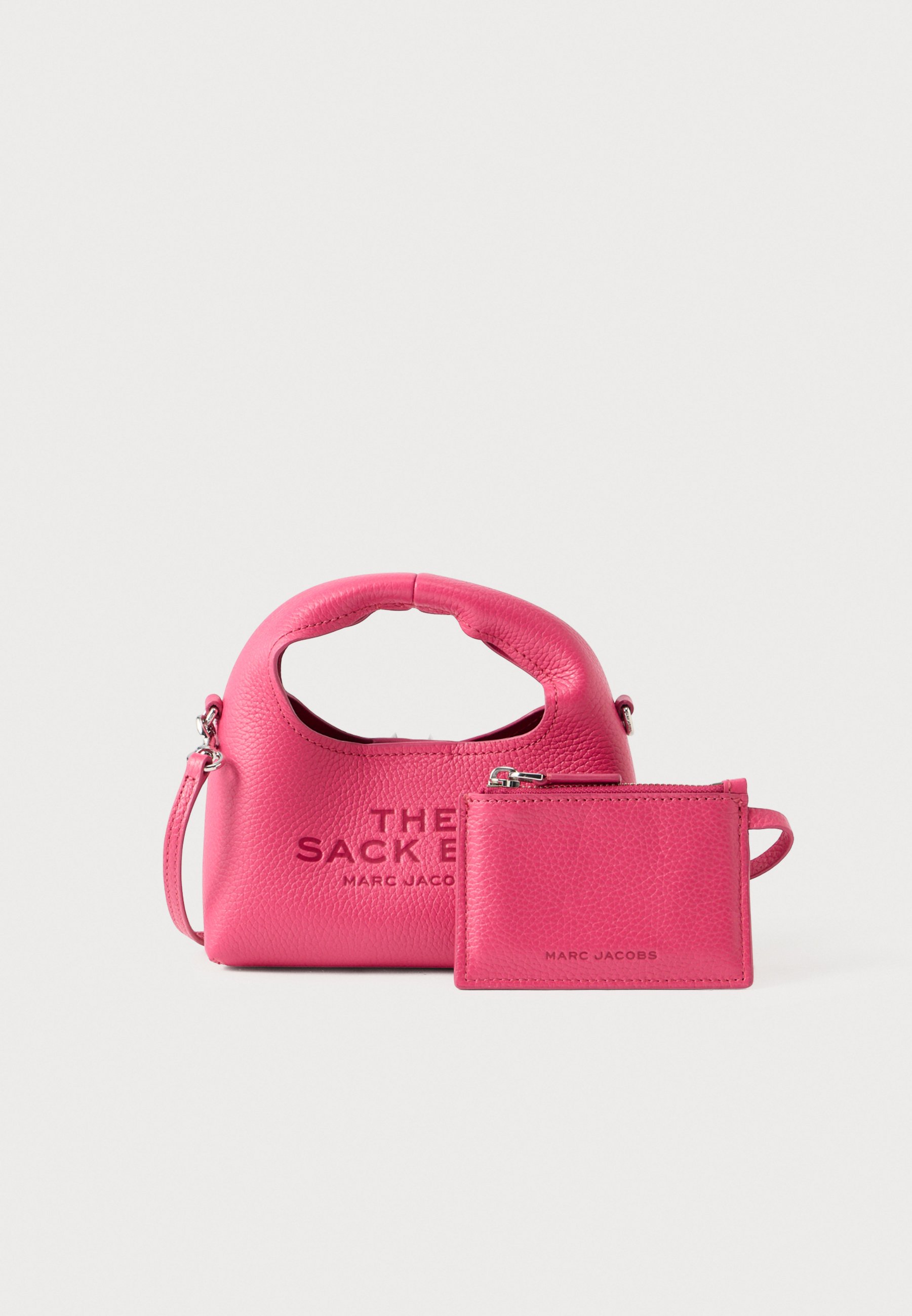 MARC JACOBS THE MICRO CROSSBODY SACK - Handbag - raspberry pink