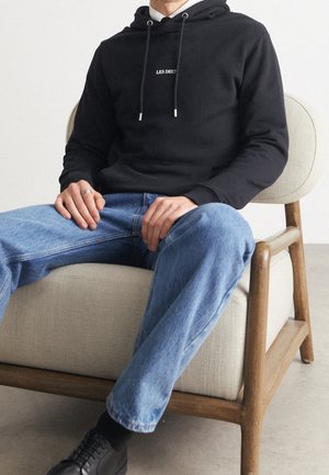 Felpa con cappuccio - black