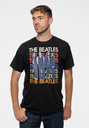 THE BEATLES ICONIC UNISEX - Print T-shirt - black