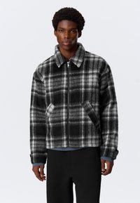 Weekday RELAXED WOOLBLEND - Ľahká bunda - black