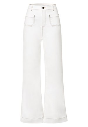 IVY OAK POLLIANA - Flared Jeans - altweiß