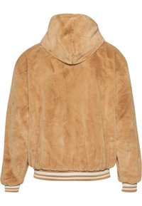 Karl Kani METAL SIGNATURE OS FUR FULL ZIP - Fleecejacka - sand