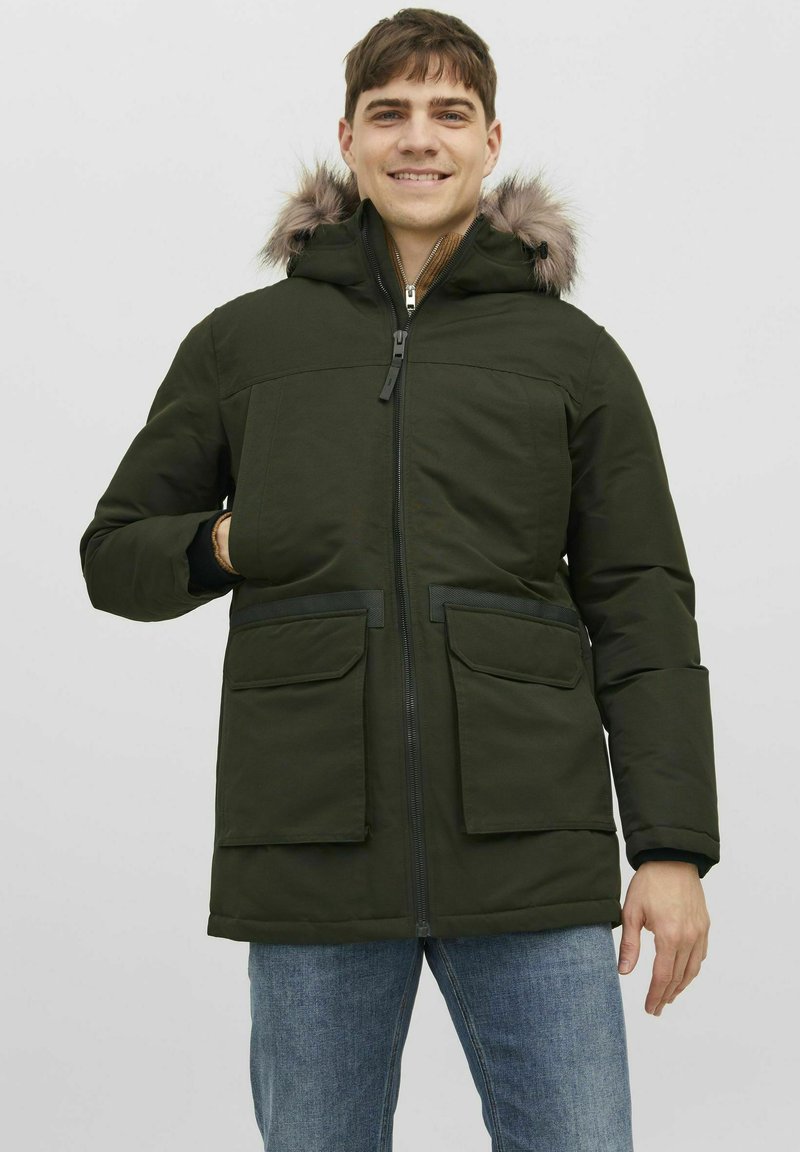 Jack & Jones - JJEWING - Winterjas - Rosin, Vergroten