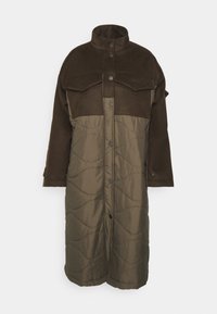 VALERI COAT - Casaco clássico - dark olive