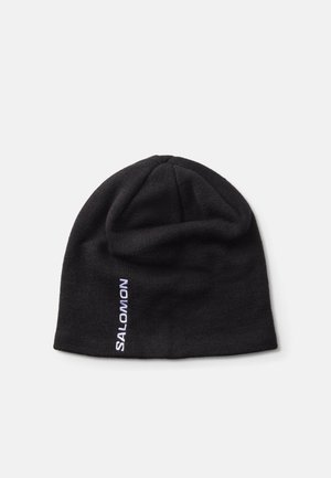 GRAPHIC BEANIE UNISEX - Gorro - deep black