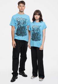 Paradiso Clothing SLIPKNOT THE END SO FAR BAND - Print T-shirt - blue