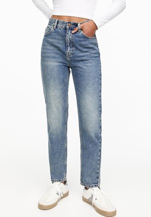 Jean Mom - blue