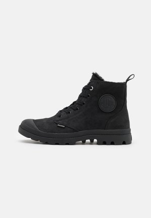 PAMPA HI - Bottines à lacets - all black