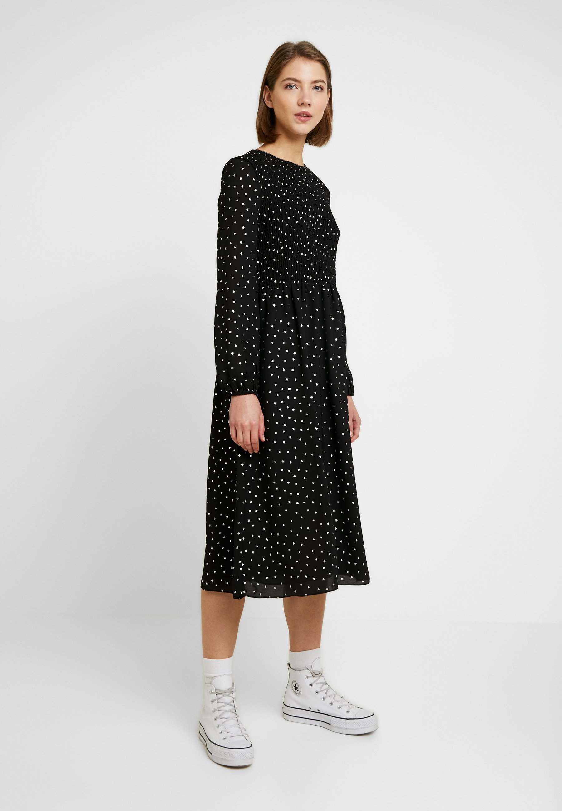 zalando polka dot dress