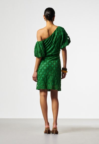 knee length dresses for ladies Ophidian Devore Backless Mini Dress | Jaded London main image 0