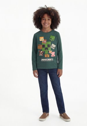 Name it NMMNYLE MINECRAFT - T-shirt à manches longues - bistro green