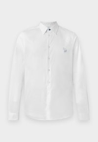 TAILORED FIT SHIRT - Vapaa-ajan kauluspaita - white