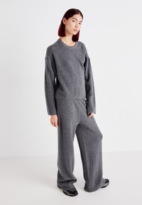 GAP CASHSOFT SHAKER CREW - Pullover - charcoal heather