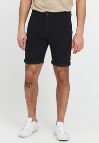 Solid SDMOYAT - Jeansshorts - black denim