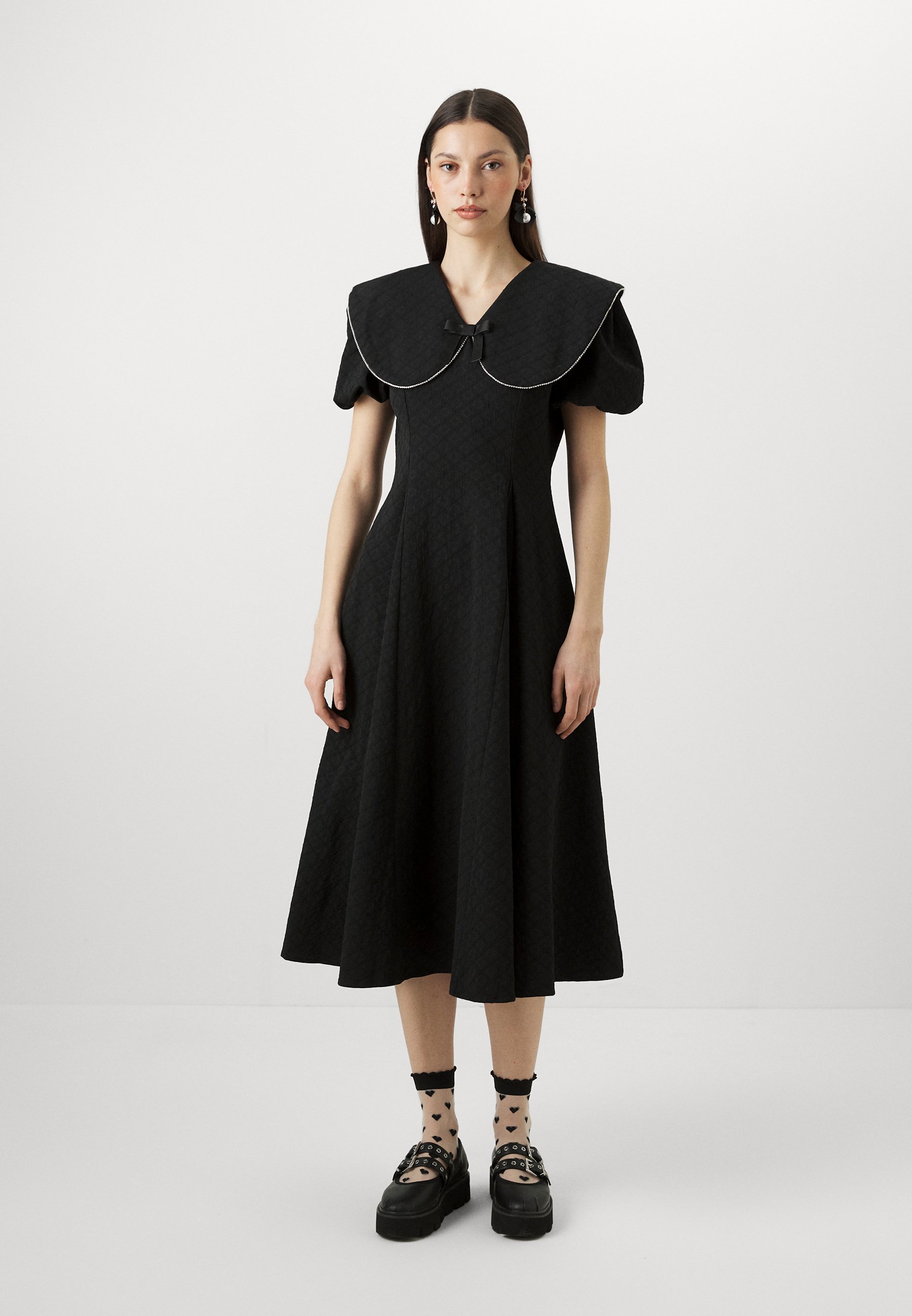 sister jane☆Windward Midi Dress ワンピース【UK発】 Sister Jane WINDWARD MIDI DRESS - Day dress - black