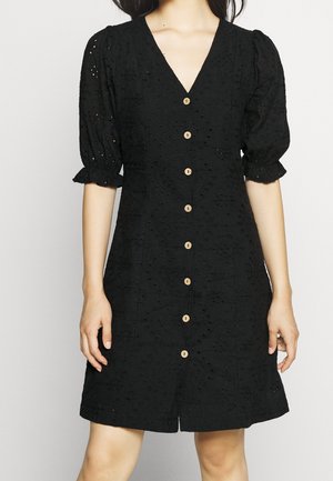 Vestido camisero - black