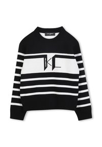 KARL LAGERFELD KIDS Pulóver - black stone