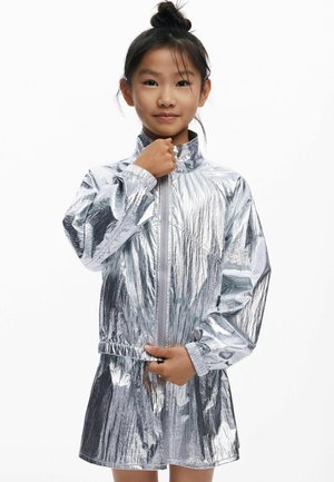 Desigual, JACKET - REVERSIBLE SILVER JACKET   . - Nyári dzseki - silver-coloured
