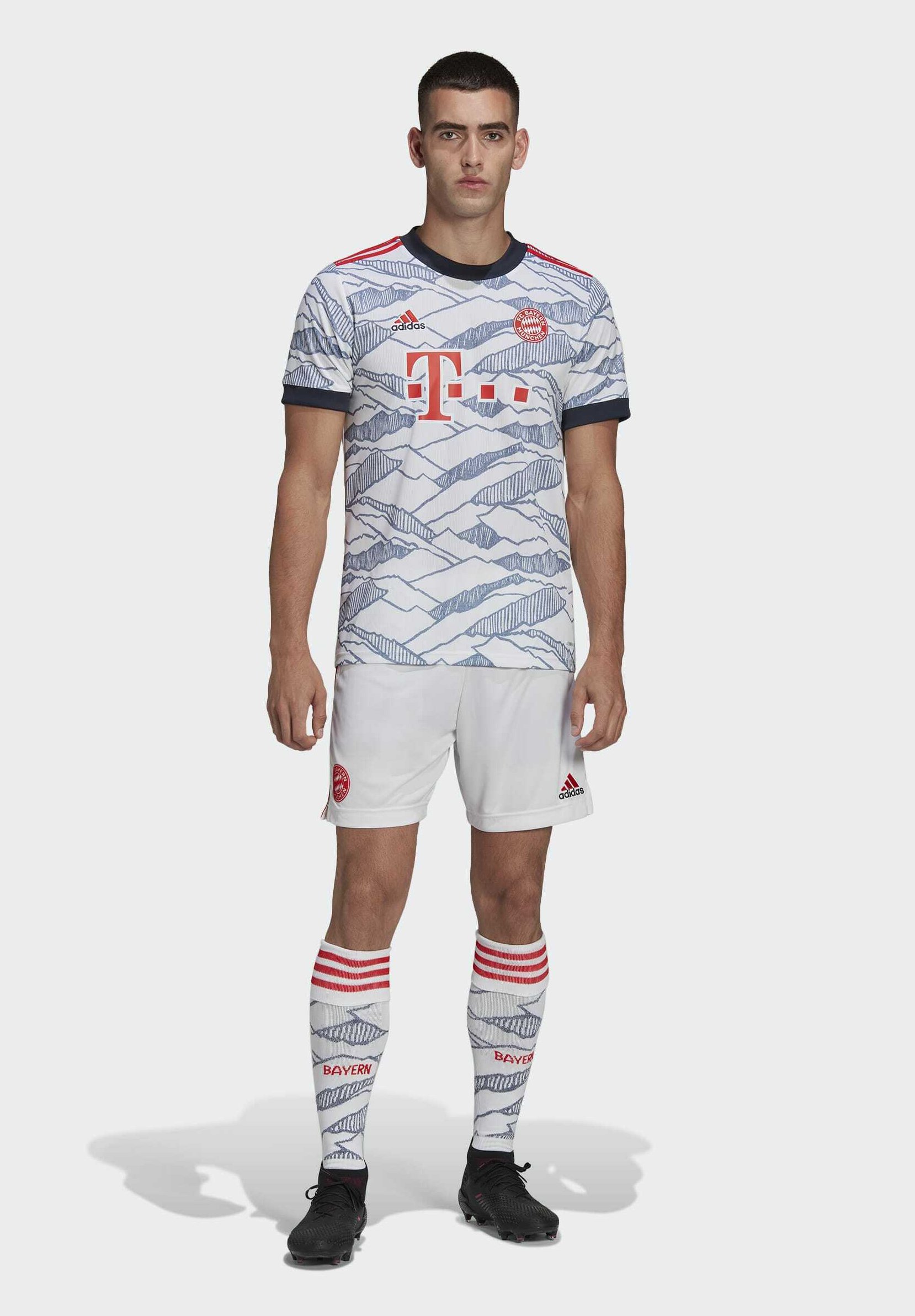 adidas Performance FC BAYERN MUNICH - Pantaloncini sportivi - white/bianco  - Zalando.it