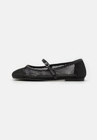 KAIA - Ballerine con cinturino - black