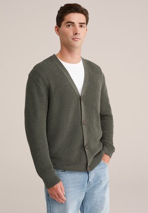 Cardigan - dark green