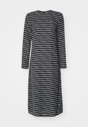 Tommy Jeans, HYBRID LOGO MIDI DRESS - Robe de jour - black