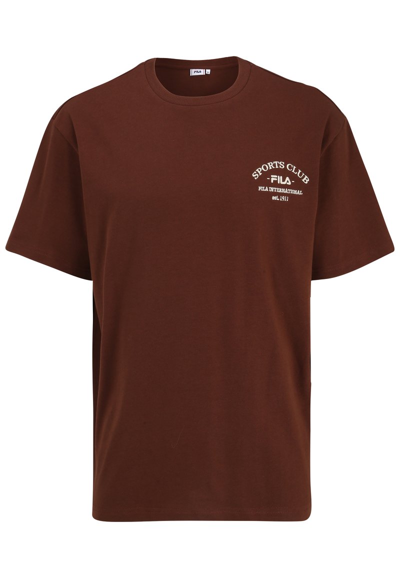 Fila T-shirt print bruin