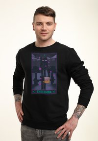 Henry Tiger MINECRAFT ENDER TAROT - Sudadera - black
