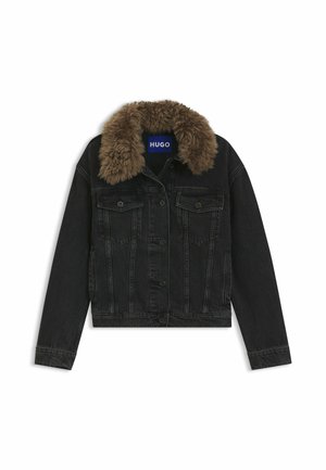 HUGO, HUGO GLAMIS_1_B - Jeansjacke - black four