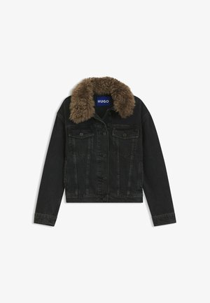 HUGO, HUGO GLAMIS_1_B - Jeansjacke - black four