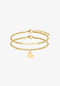 Selected, gold-coloured