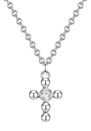 KREUZ - Collier - silberfarben