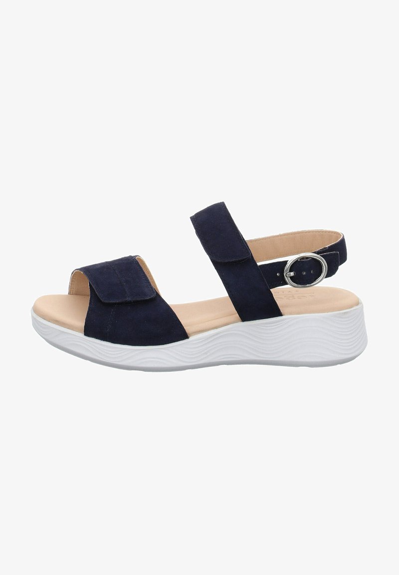 Legero SWING - Sandales compensées - blau dunkel