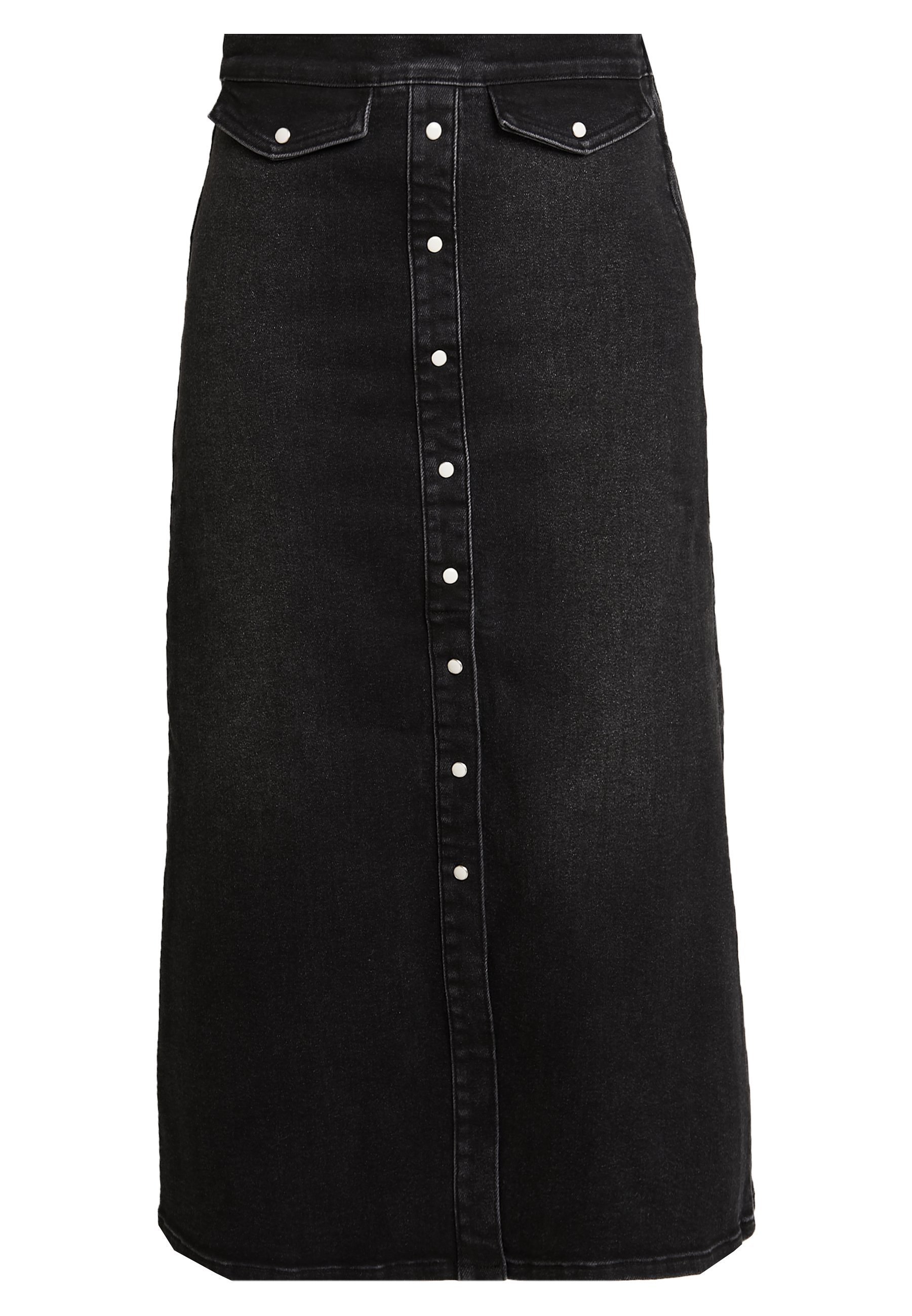 Gestuz ASTRID LONG SKIRT Jeansrok washed black Zalando.nl Gestuz ASTRID LONG SKIRT Jeansrok washed black Zalando.nl