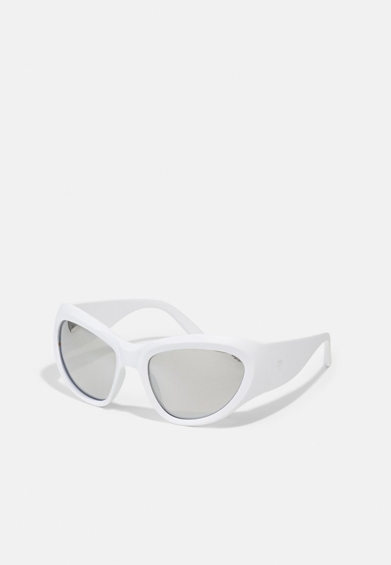 CHPO - BOXI UNISEX - Aurinkolasit - white/silver-coloured, Suurenna