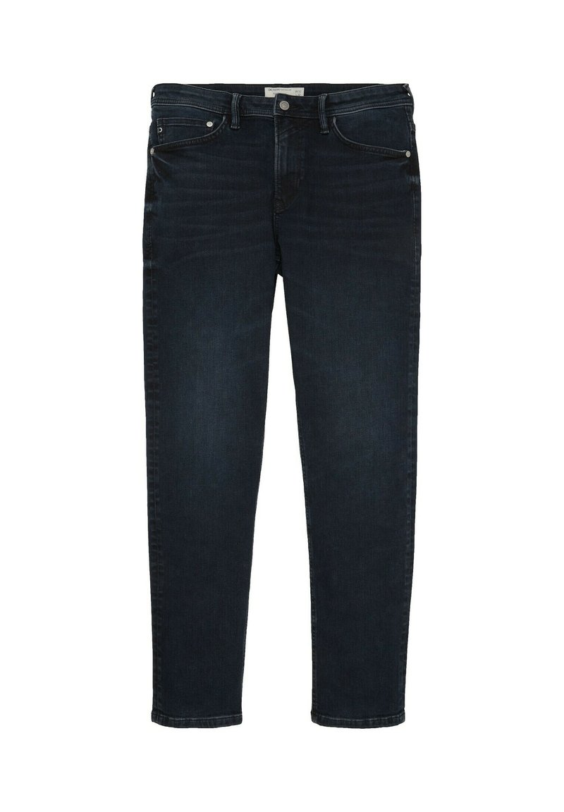 Tom Tailor Denim Jeans Tapered Fit zwartblauw denim