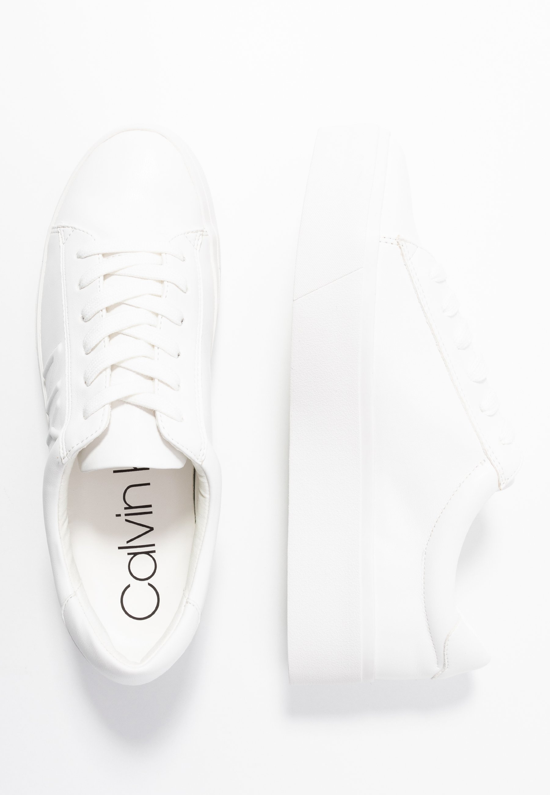 Calvin Klein JAMELLA - Baskets basses - white/blanc - ZALANDO.FR